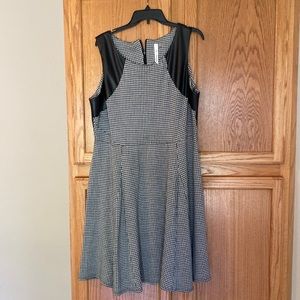 NY Collection Houndstooth Dress